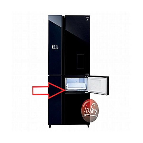 תא אחסון תחתון דלת ימין למקרר 5 דלתות שארפ A400CBFA