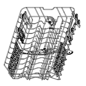 סלסלה עליונה מקורית למדיח דלונגי / לה קאזה | 12976000001529