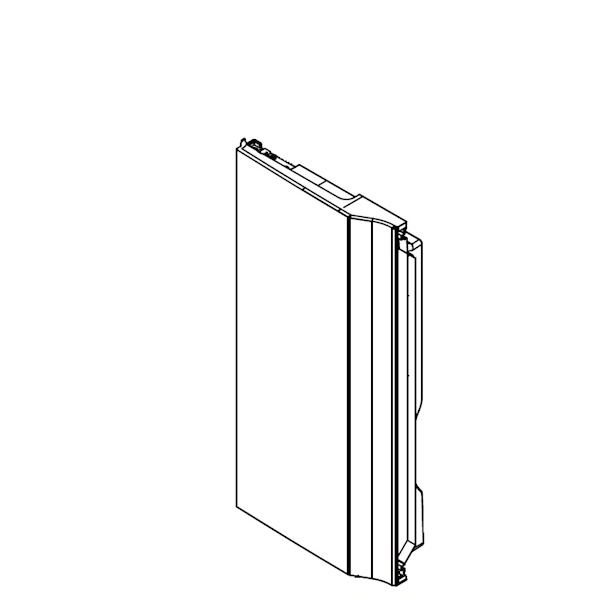 דלת תא קירור שמאל למקרר 4 דלתות שארפ | FDORRF036CBKZ