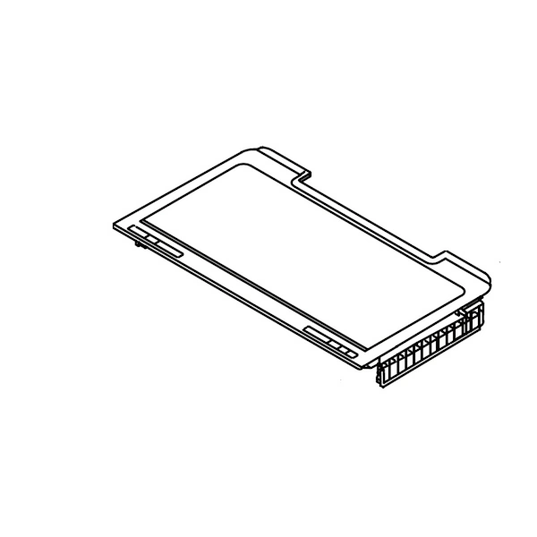 מדף זכוכית מעל מגירת ירקות למקרר 4 דלתות שארפ | FTNA-A908CBKZ