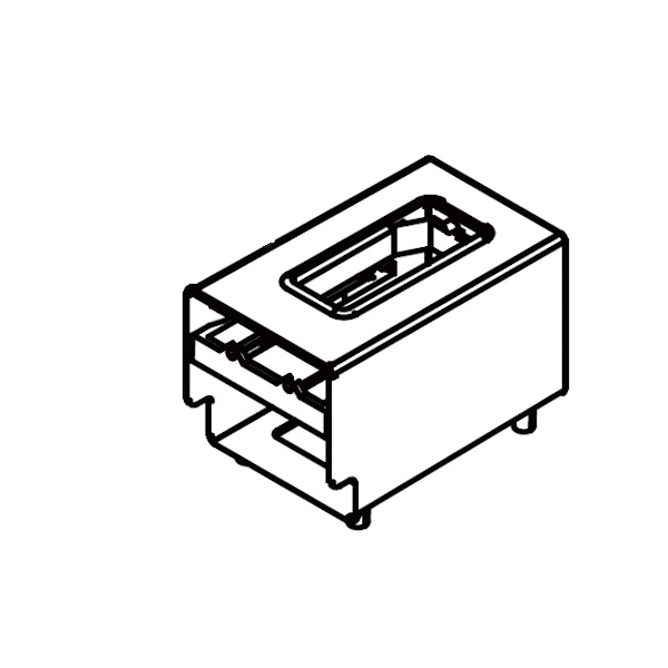 בסיס למגירת קרח מקורי למקרר שארפ | PBOX-A206CBFA